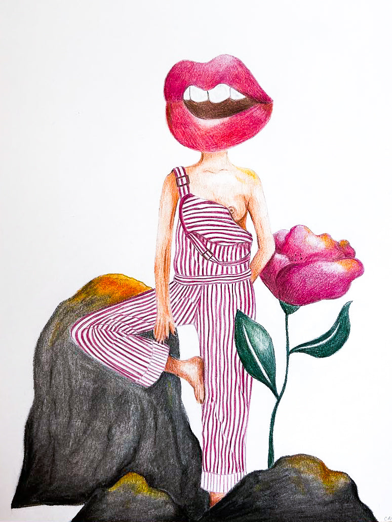 Les repro aux crayons de couleurs