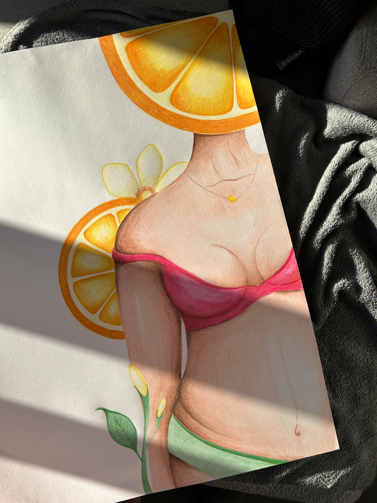 Les repro aux crayons de couleurs