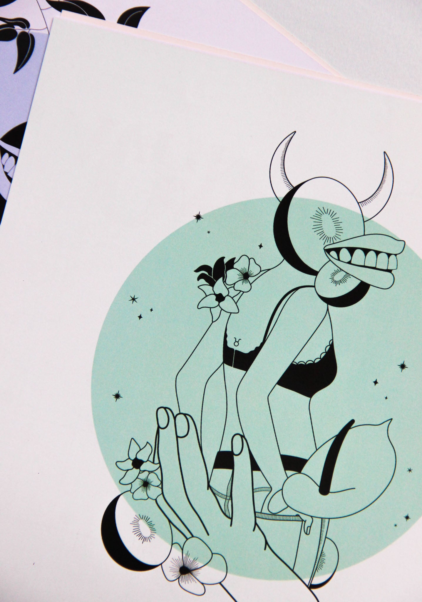 Atelier n°2 : Carte A5 + signe astro