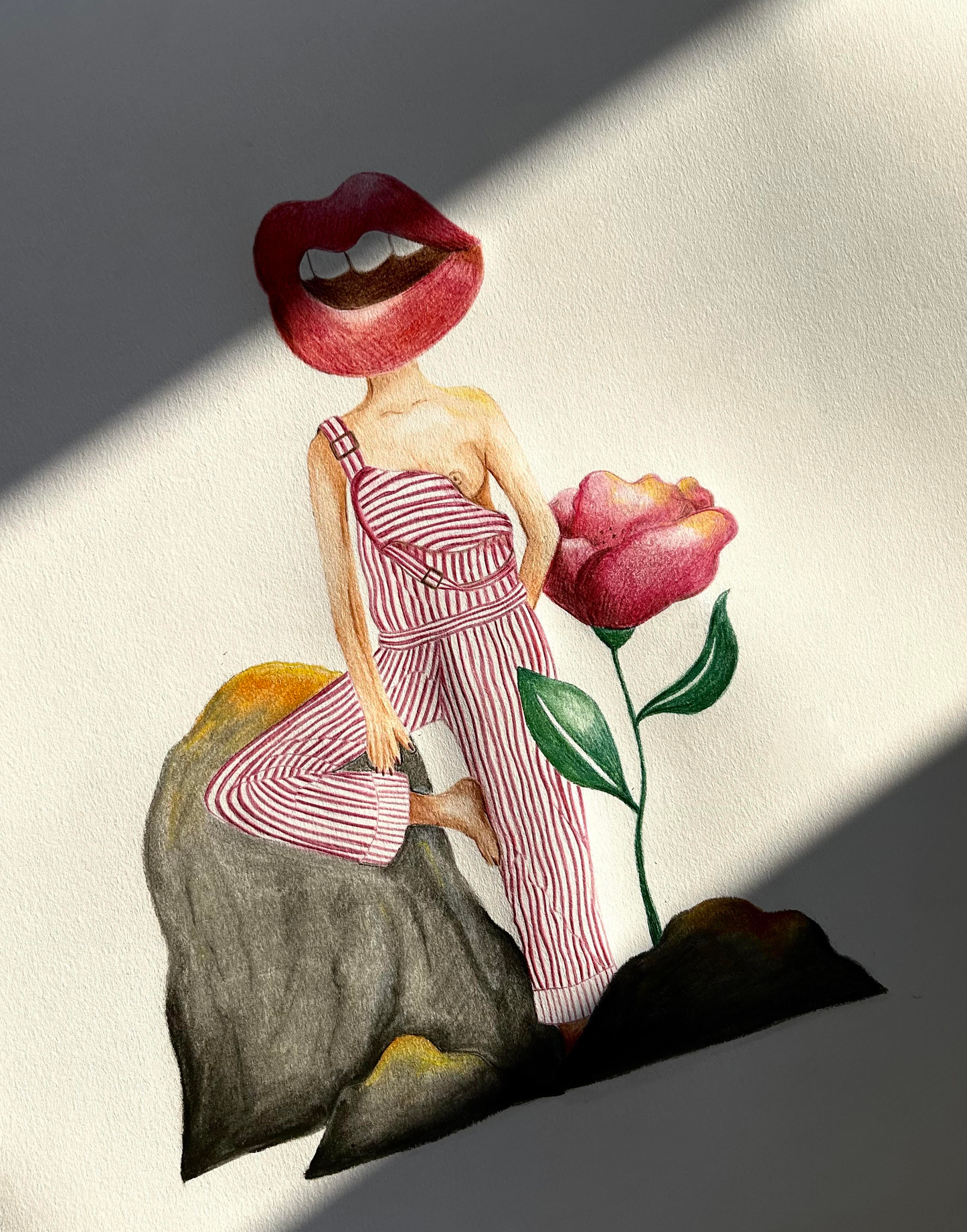 Les repro aux crayons de couleurs