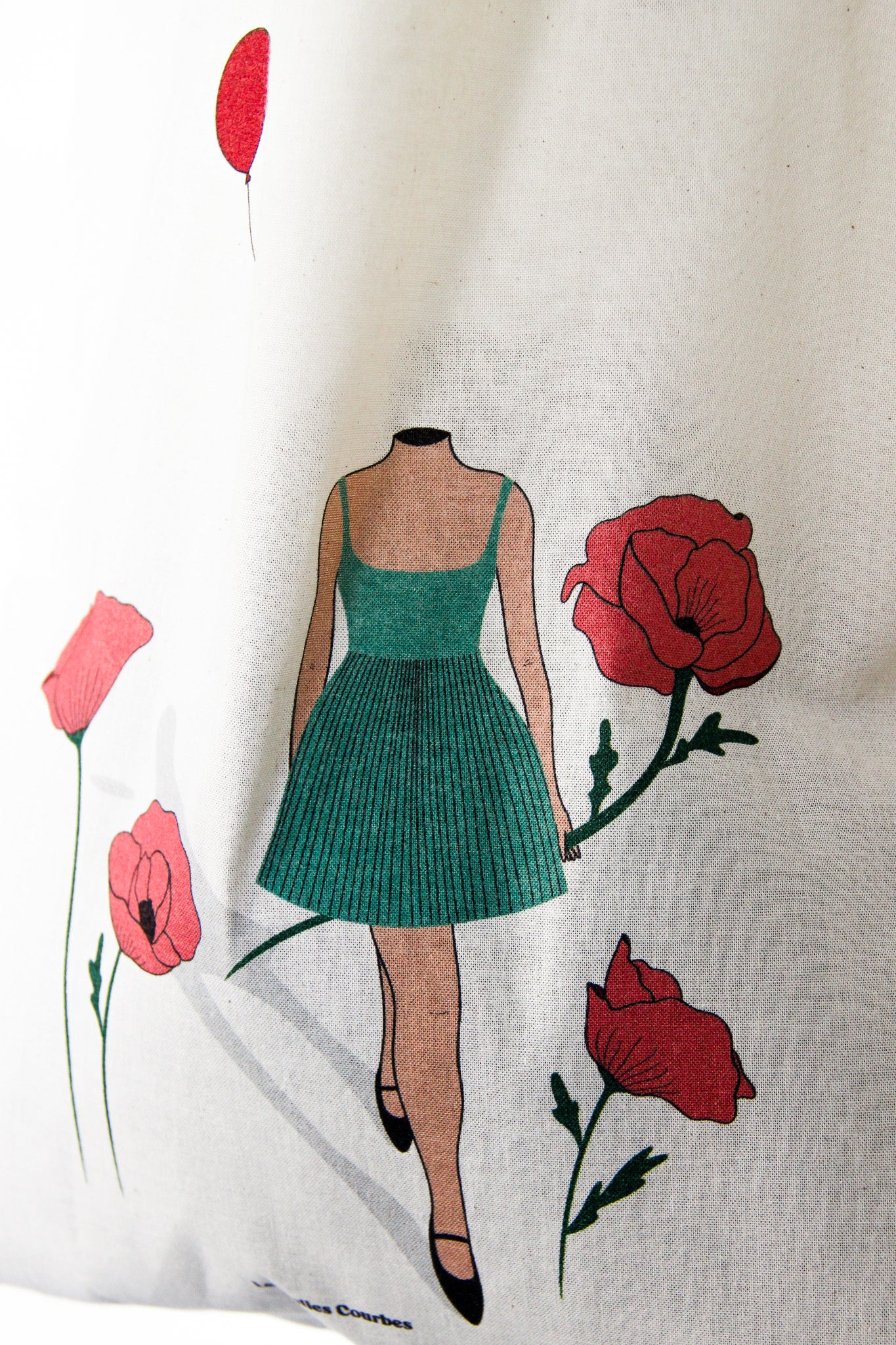 Le coquelicot (totebag 100% coton)