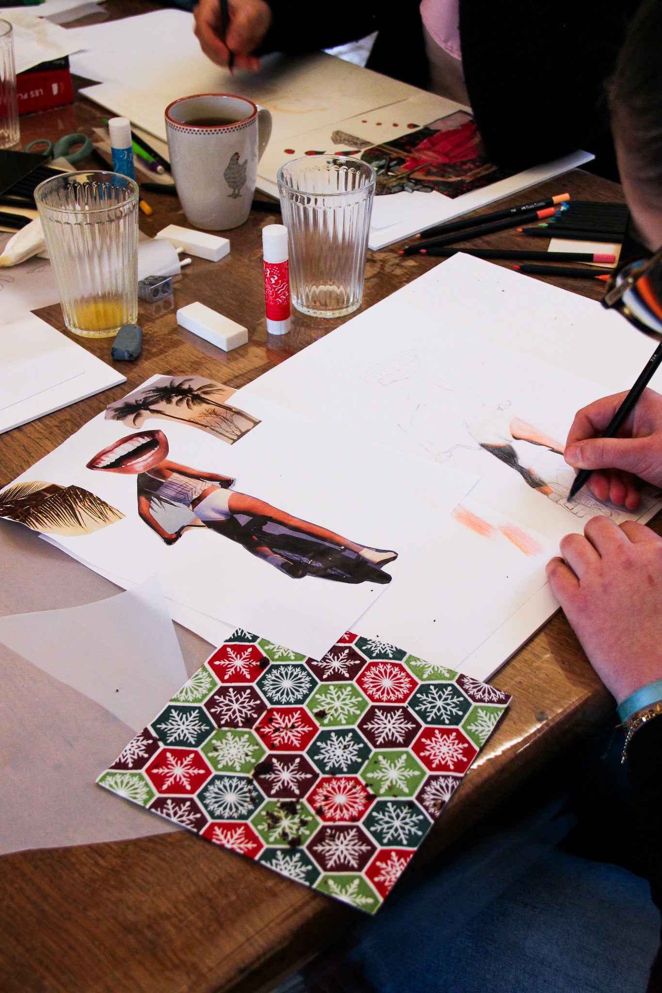 Atelier n°2 : Exploration aux crayons de couleurs (proche Reims, 51)